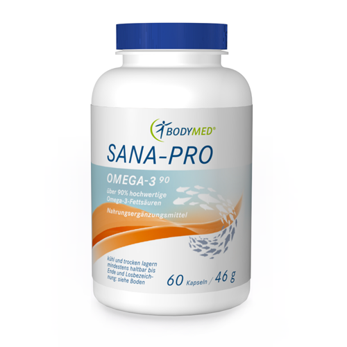 Bodymed SANA-PRO Omega-3 90%  - 60 Kapseln