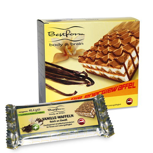 Bestform Energiewaffel Vanille bei Bodymed