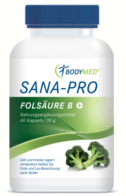 Bodymed SANA-PRO Folsäure B+