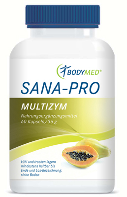 Bodymed SANA-PRO Multizym - 180 Kapseln